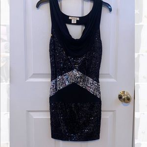 Arden B Mini sequin dress